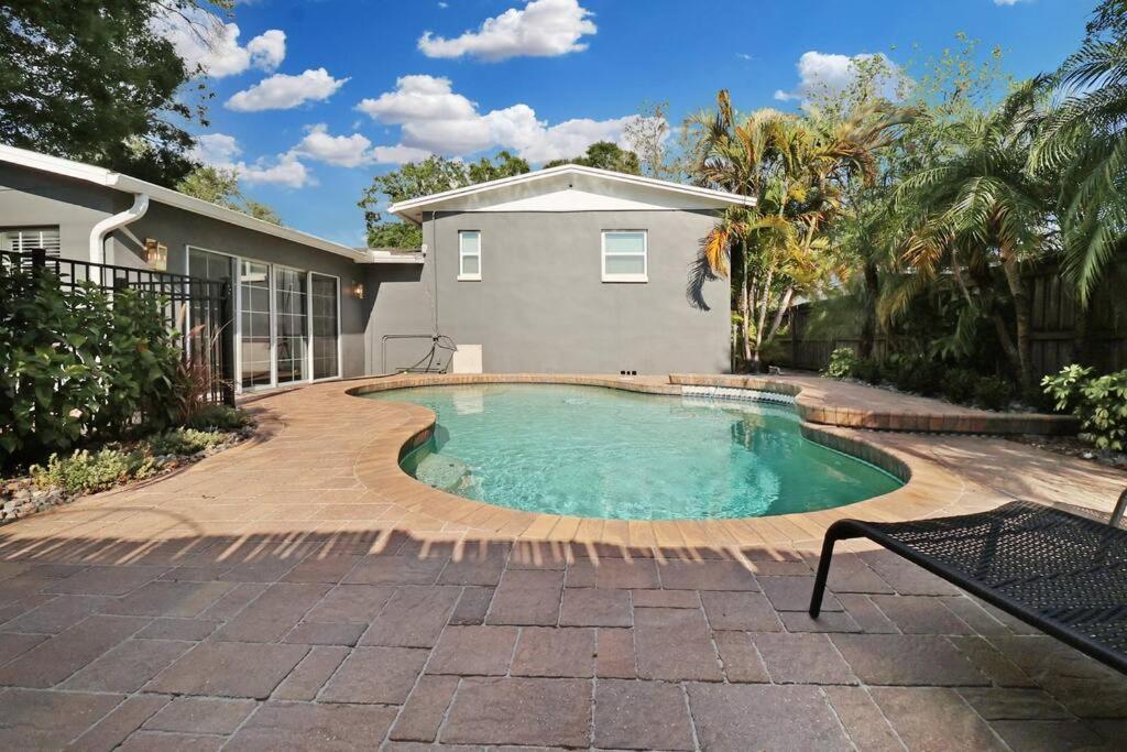 Palm Tree Paradise Tampa Pool Home Exteriér fotografie